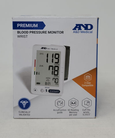 A&D Wrist Blood Pressure Monitor AP43