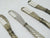 Silver-plated Set of 6 Godinger Woven Butter Spreaders AP15
