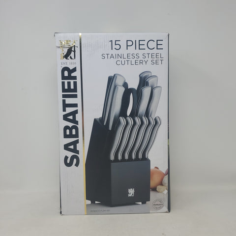 Sabatier 15 Piece Stainless Steel Cutlery Set AP11