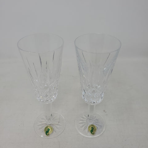 Set Of 2 Waterford Champagne Flutes AP26B