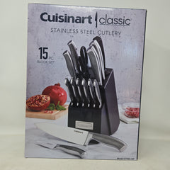 Cuisinart Classic 15 Piece Block Set B3C1