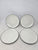 Set Of 4 Noritake Colorwave Graphite Salad Plates AP39