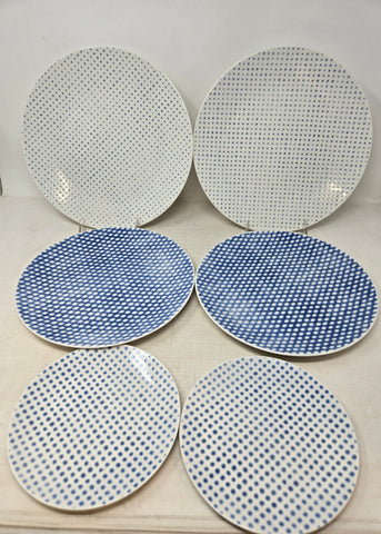 Noritake Blue Hammock Dots Placesetting For 2 AP39