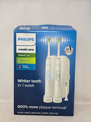 Phillips Sonicare Optimal Clean Electric Toothbrush 2 Pack AP57