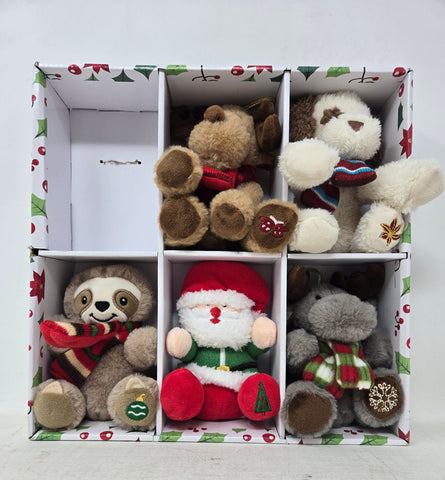 5 Piece Plush Ornament Collection AP41