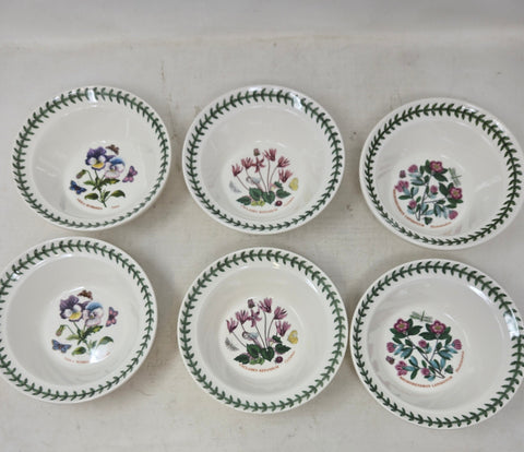 Set Of 6 Portmeirion Bowls 6.5in. AP23