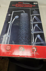 AFA Stainless Multi-function Hand Held & Rain Head Shower System B2C2