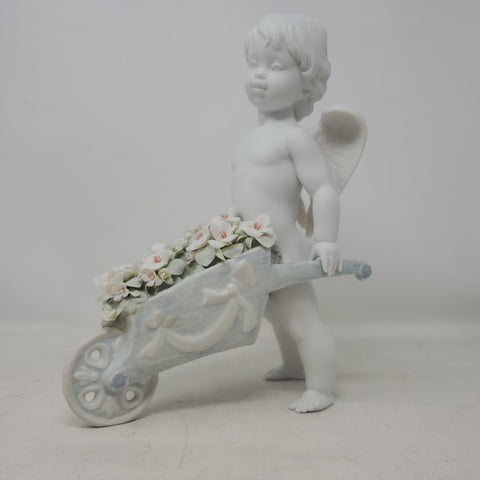 LLADRÓ Celestial Flowers Angel Figurine GC2
