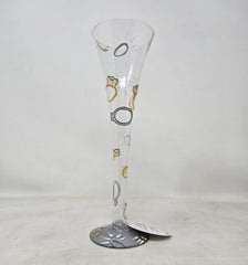 Lolita "Wedding" Champagne Monments Collection Hand Painted Glass Ap37
