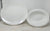 Wedgewood Vera Wang Perfect White Oval Platter 2 Piece Set GC1