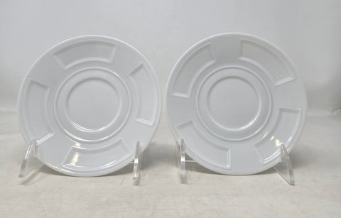 Set Of 2 Bernardaud Naxos Saucers AP44