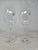 Set Of 2 Lenox Chirp Balloon Wine Glass 24 Oz Etched Clear Stemware Discontinued AP41