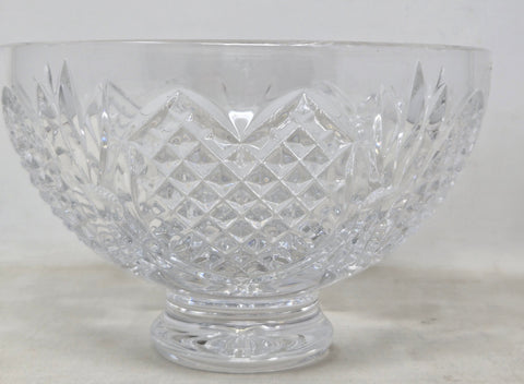 Waterford Crystal Wedding Heirloom 8" Footed Bowl GC1