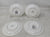 Set Of 4 Villeroy & Boch French Garden Fleurence Espresso Saucers AP11