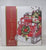 Fitz and Floyd Tartan Christmas Sleigh Cookie Jar B2C1