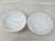 Set Of 2 Vera Wang Wedgewood Castillon Bowls AP41
