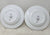 Set Of 2 Martha Stewart Collection Sepia Turkey Dinner Bowls F3