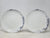Set Of 2 Wedgwood Vera Pointilliste 8 Inch Salad Plates AP44