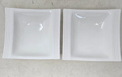 Set Of 2 Lenox Tin Can Alley Square All Purpose Bowls AP18