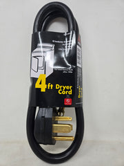 Morris 89231 4 Ft Black Dryer Cord AP43