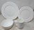 Hudson Park Collection Bone China Round 4 Piece Place Setting GC4