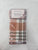 Set Of 4 Bardwil Berry Plaid Brown Napkins F2