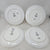 Set Of 4 Martha Stewart Collection Pumpkin Harvest Salad Plates B8