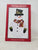 Christmas Cuttouts Snowman Candy Plate B9
