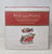 Fitz and Floyd Tartan Christmas Sleigh Cookie Jar B2C1