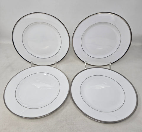 Set Of 4 Wedgwood Sterling Salad Plates AP44