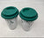 Set of 2 Pfaltzgraff Winterberry 10oz Travel Mugs B2
