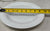 Wedgewood Vera Wang Perfect White Oval Platter 2 Piece Set GC1