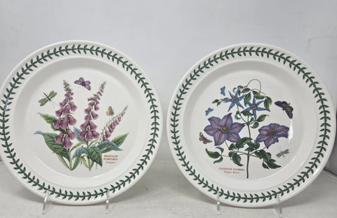 Set Of 2 Portmeirion Botanic Garden Dinner Plates AP18