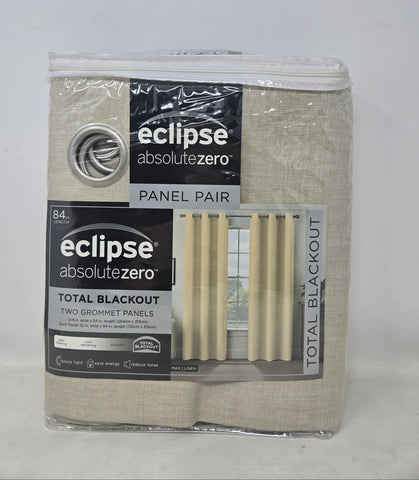 Eclipse Absolute Zero Blackout Curtains Max Linen AP44