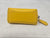 NWT Coach X Gary Baseman Yellow Leather Cosmetic Case GC1