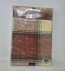 Homewear Rockland Plaid Spice 60X 120 Oblong Tablecloth B4