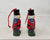 Set Of 2 Spode Nutcracker Ceramic Ornaments B9