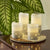 Sterno Home set of 4 battery powered candles with timer b3c3