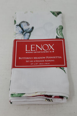 Set of 4 lenox dinner Napkins B1