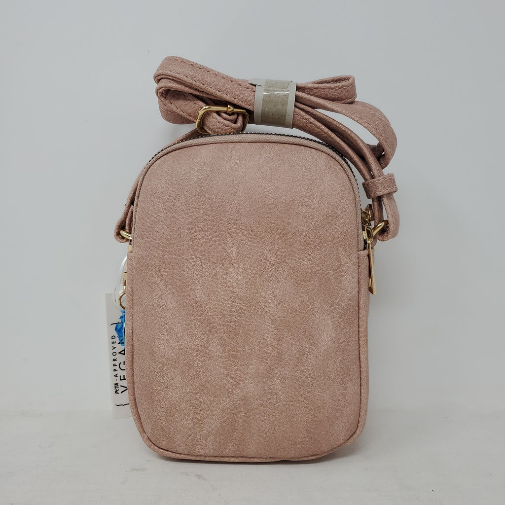 Bolso Bandolera MALI+LILI Josie Para Mujer - Triple Compartimento, Piel Sintética Vegana - Con Borla Decorativa