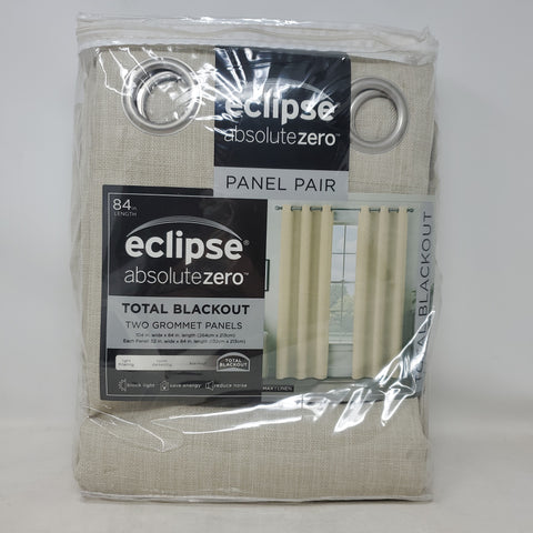 Eclipse Absolute Zero Blackout curtains 2 Panels AP43