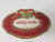 Fitz and Floyd "Holiday Wishes" Damask Holiday Sentiment Tray B8