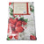 Bardwil Linens 60X120 Christmas Watercolor Poinsettia Tablecloth B3