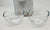 Portmeirion Ambiance Glass Bowl, Set of 2, 2.75" Each B3C2