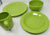 Tabletops Unlimited Espana Lime 4 Piece Place Setting AP20