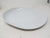 Thomas Oval Plate with One High Side, 13 1/2 x 10 1/4 inch | Ono White AP36