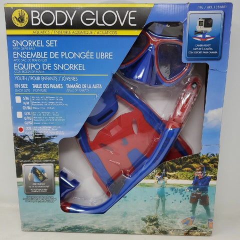 Body glove kids snorkel set size us 5-8 B3C1